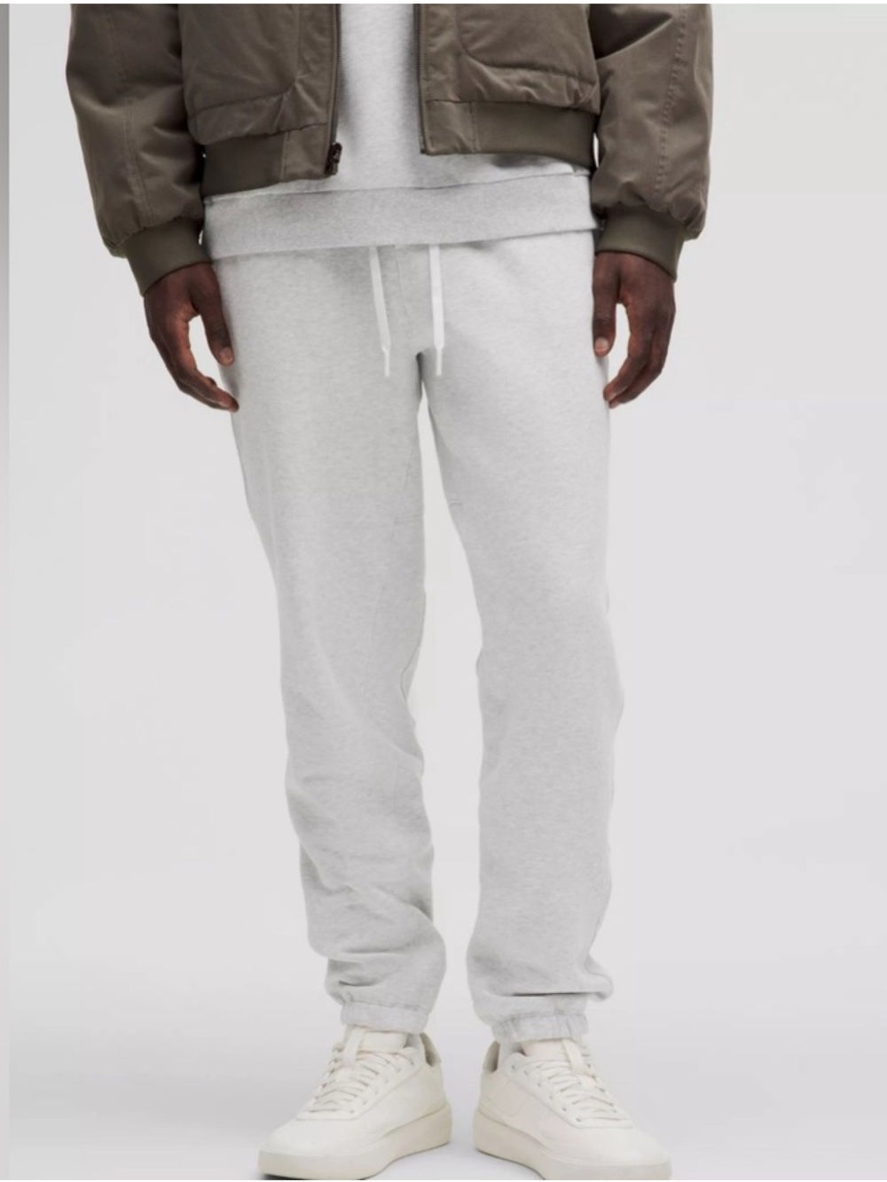 Lululemon Steady State Classic Fit Joggers Light Grey Heather Men’s M